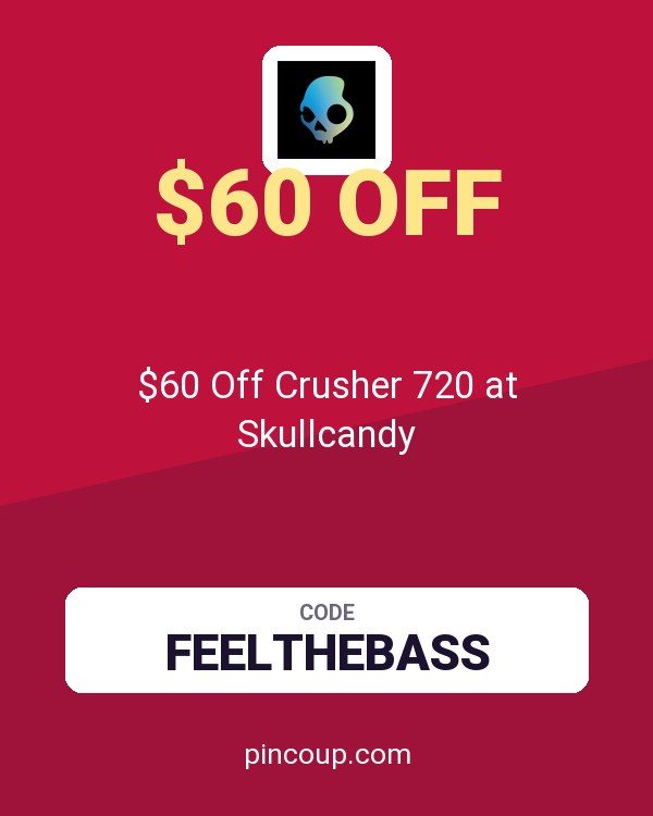 $60 Off Crusher 720 at Skullcandy