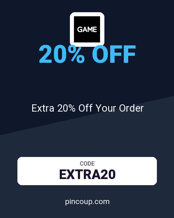 GAME coupon: Extra 20% Off Your Order