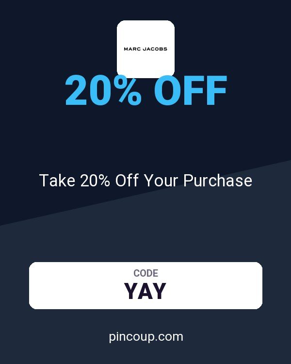 Marc Jacobs coupon: Take 20% Off Your Purchase