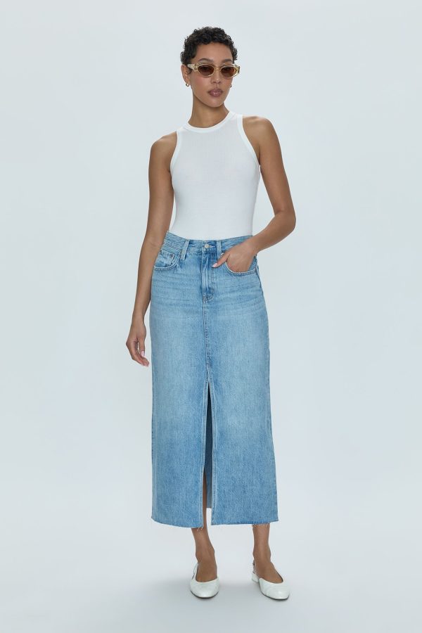 Alice Midi Skirt - Brooklyn at Pistola Denim