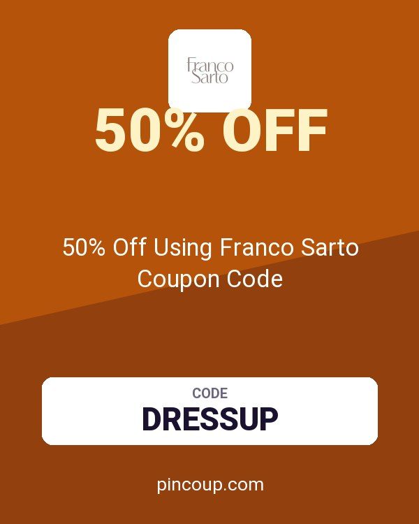 50% Off Using Franco Sarto Coupon Code