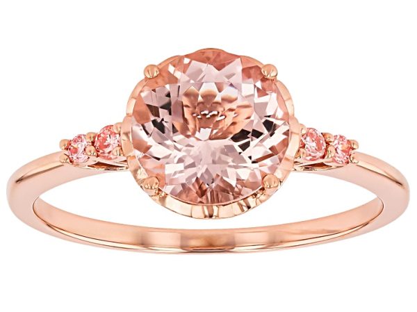 Pre-Owned Morganite 10k Rose Gold Ring 1.73ctw at JTV Jewelry