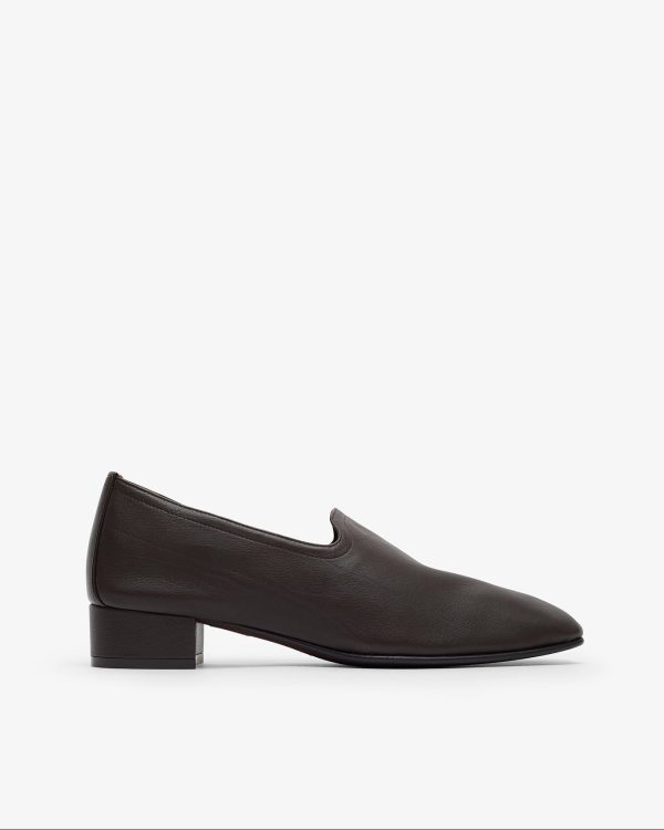 Soft Touch 30 soft leather dark brown loafers at Savannah's