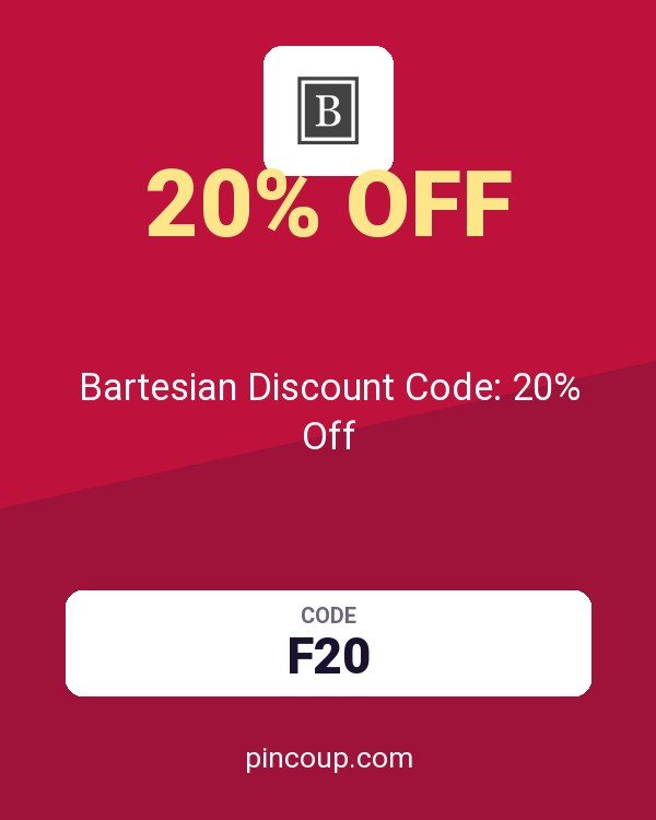 Bartesian Discount Code: 20% Off