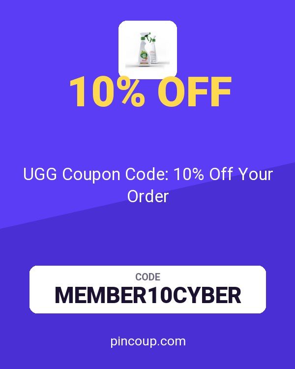 UGG Coupon Code: 10% Off Your Order