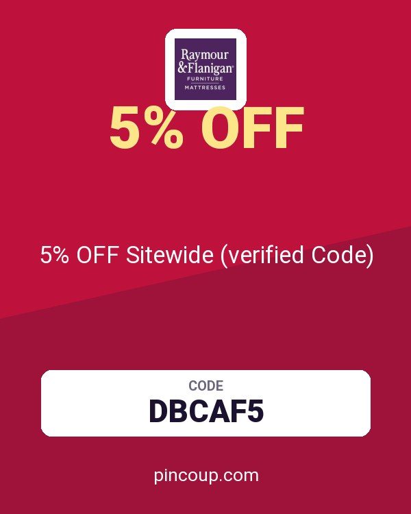 Raymour & Flanigan coupon: 5% OFF Sitewide (verified Code)