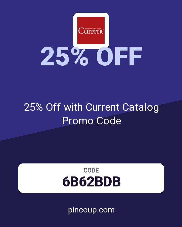 25% Off with Current Catalog Promo Code