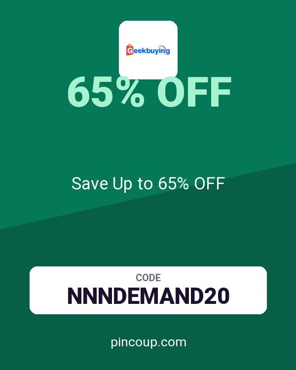 GeekBuying coupon: Save Up to 65% OFF