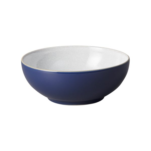 Elements Dark Blue Coupe Cereal Bowl at Denby (US & CA)