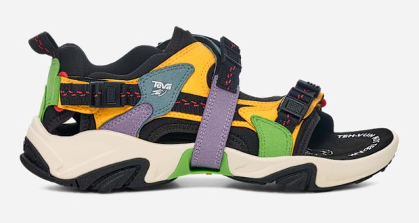 Teva X Sean Wotherspoon Wraptor Sandal in Saffron Multicolor, Size M 11.5/W 13