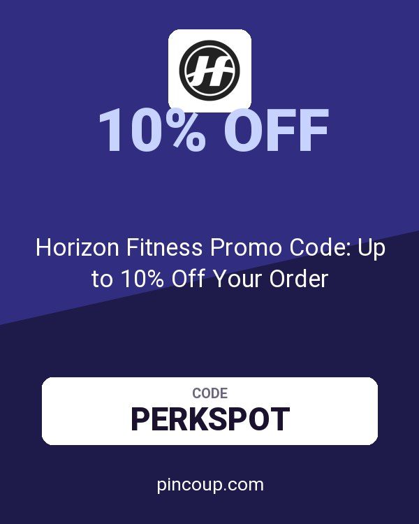 Horizon Fitness Promo Code: Up to 10% Off Your Order