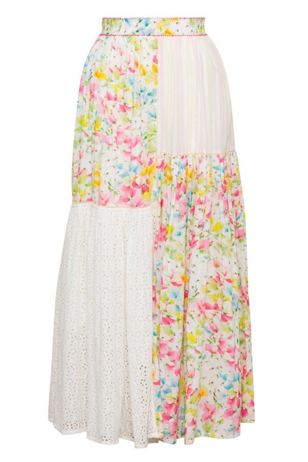 Patchwork Maxi Skirt at Marissa Collections