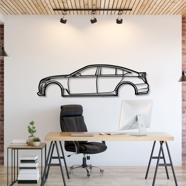 2023 CT5-V Blackwing Metal Car Wall Art - MT0825 at Modello Turbo LLC