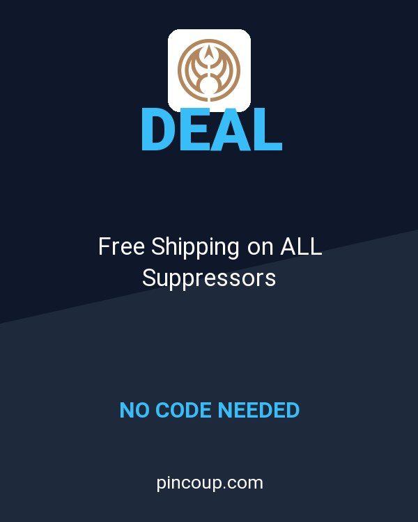 Guns.com coupon: Free Shipping on ALL Suppressors