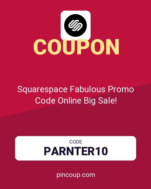 Squarespace Fabulous Promo Code Online Big Sale!
