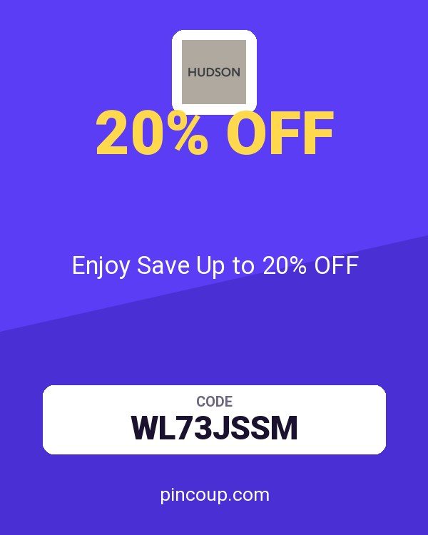 Hudson Jeans coupon: Enjoy Save Up to 20% OFF