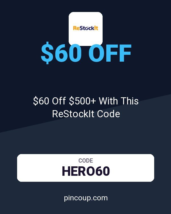 ReStockIt.com coupon: $60 Off $500+ With This ReStockIt Code