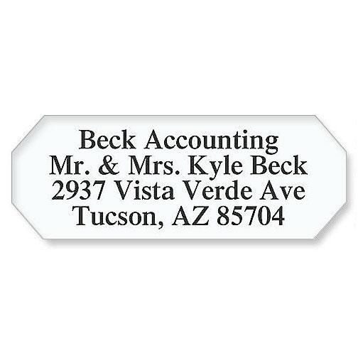 Octagon Premier Address Labels-White-C159 at Colorful Images