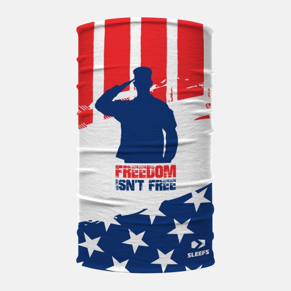Freedom USA Flag Neck Gaiter at SLEEFS