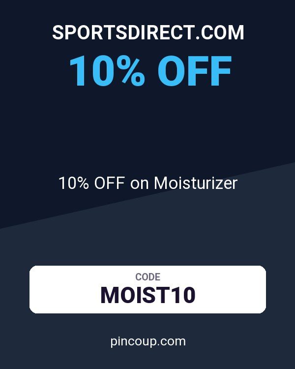 Sportsdirect.com coupon: 10% OFF on Moisturizer