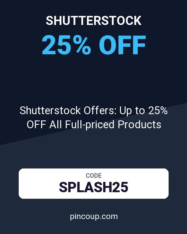 Shutterstock Offers: Up to 25% OFF All Full-priced Products