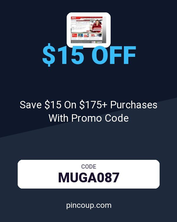 Avis Car Rental coupon: Save $15 On $175+ Purchases With Promo Code