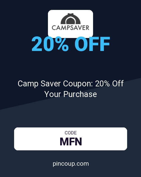 CampSaver.com: Camp Saver Coupon: 20% Off Your Purchase