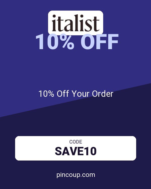 italist.com coupon: 10% Off Your Order