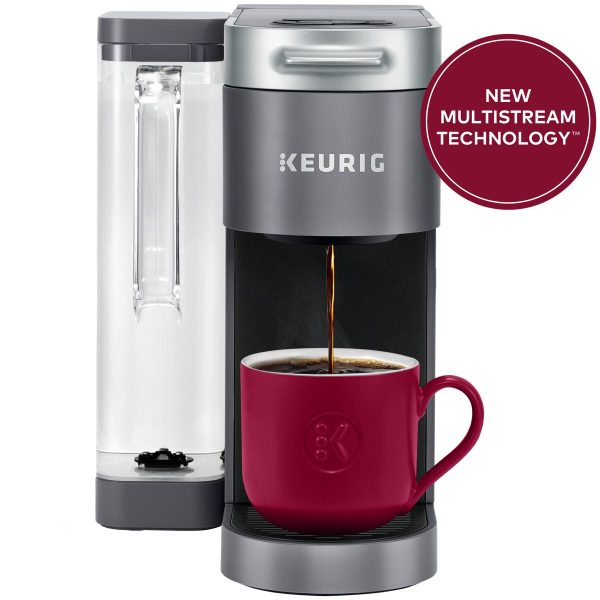 Keurig® K-Supreme® Automatic Single Serve K-Cup® Pod Coffee Maker - Gray; Temperature Control, Makes 8 Cups