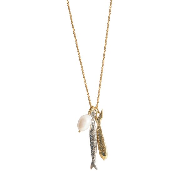 Sardina Charm Necklace at Mignonne Gavigan