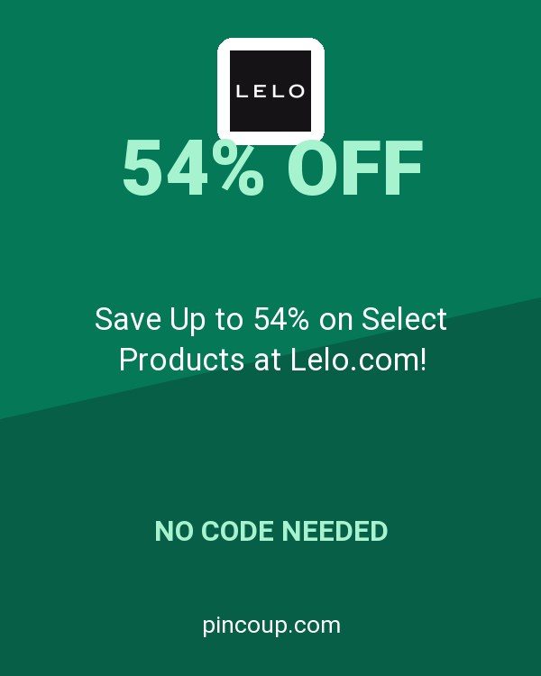 Save Up to 54% on Select Products at Lelo.com!