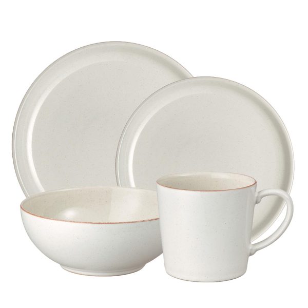 Heritage Atrium 4 Piece Coupe Dinnerware Set at Denby (US & CA)