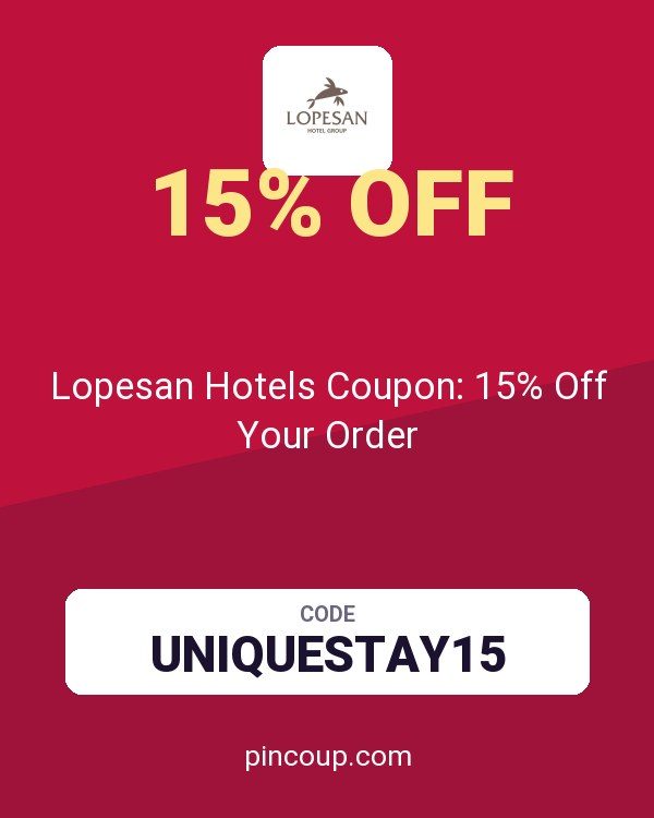 Lopesan Hotels Coupon: 15% Off Your Order