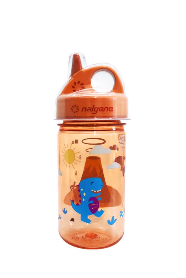 12oz Kids Grip-N-Gulp with Graphics (Graphic: Volcano) at Nalgene