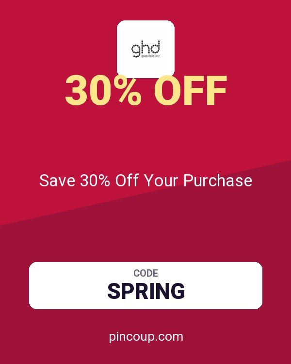 ghd coupon: Save 30% Off Your Purchase