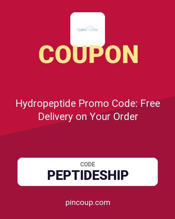 Hydropeptide Promo Code: Free Delivery on Your Order