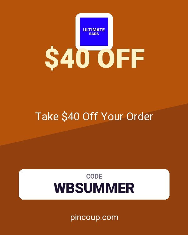 Ultimate Ears - US & coupon: Take $40 Off Your Order