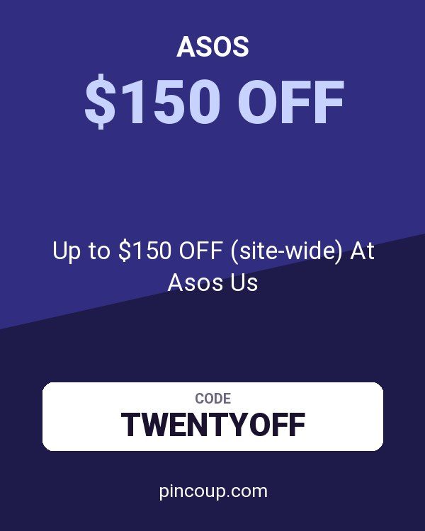 Up to $150 OFF (site-wide) At Asos Us