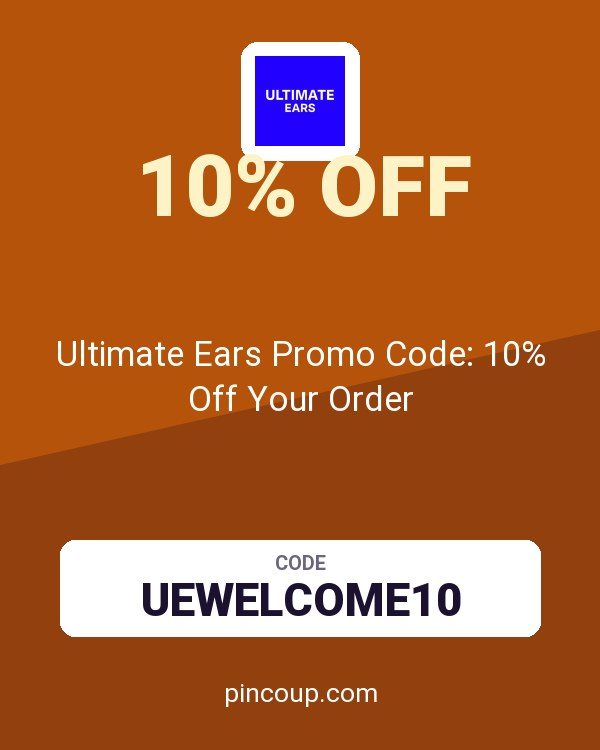 Ultimate Ears - US & coupon: Ultimate Ears Promo Code: 10% Off Your Order