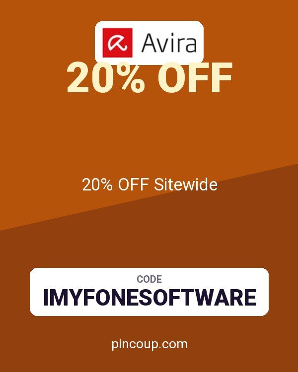 Avira coupon: 20% OFF Sitewide