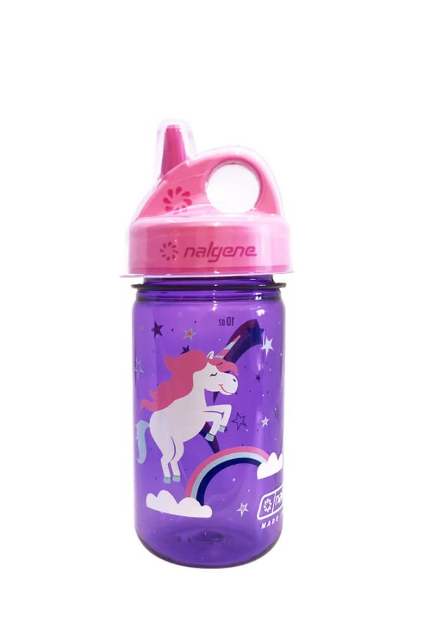 12oz Kids Grip-N-Gulp with Graphics (Graphic: Unicorn) at Nalgene