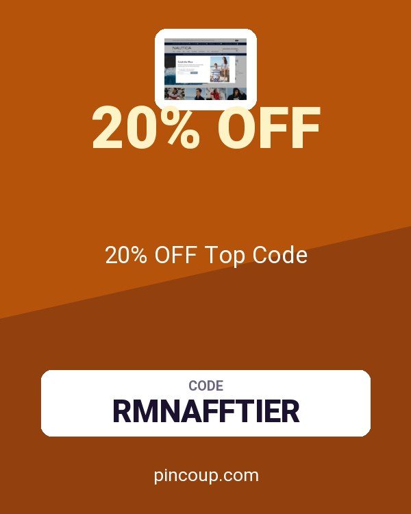 Nautica coupon: 20% OFF Top Code