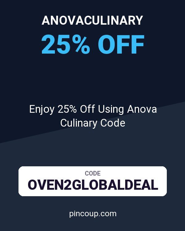 Enjoy 25% Off Using Anova Culinary Code