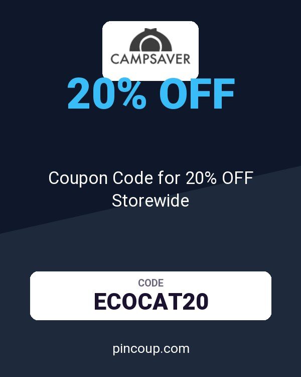 CampSaver.com: Coupon Code for 20% OFF Storewide