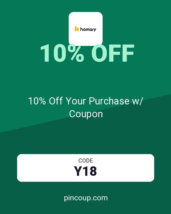 Homary International Limited: 10% Off Your Purchase w/ Coupon