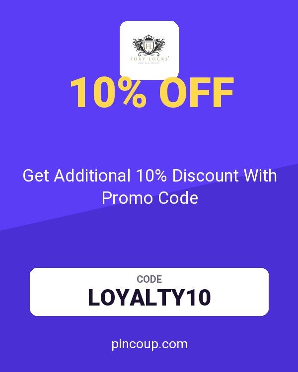 Foxy Locks coupon: Get Additional 10% Discount With Promo Code