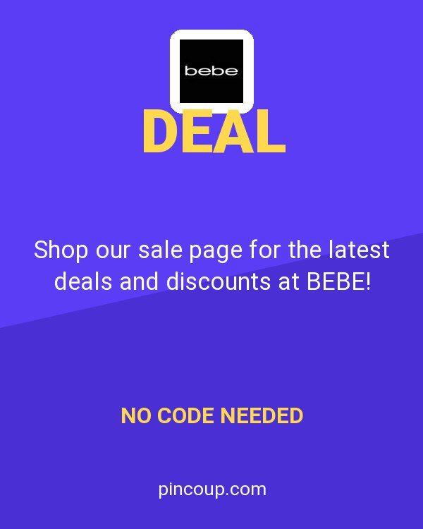 Shop our sale page for the latest deals and discounts at BEBE!