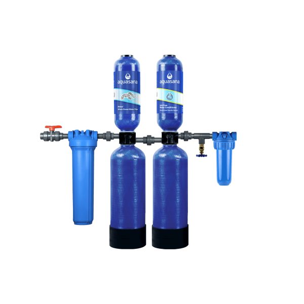 Rhino Whole House Water Filter System With Salt-Free Water Conditioner Reduces 97% of Chlorine Home Water Filtration 10/1,000,000 Aquasana at Aquasana Home Water Filters