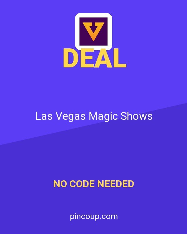 VEGAS.com coupon: Las Vegas Magic Shows