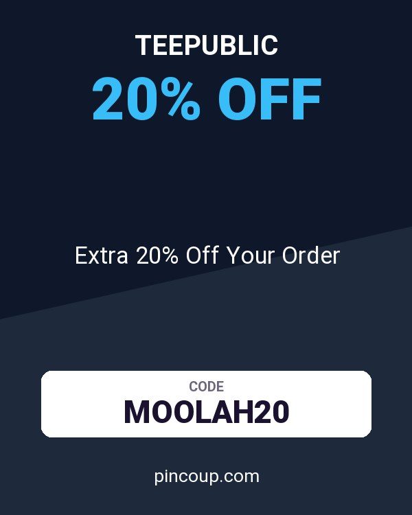 TeePublic coupon: Extra 20% Off Your Order